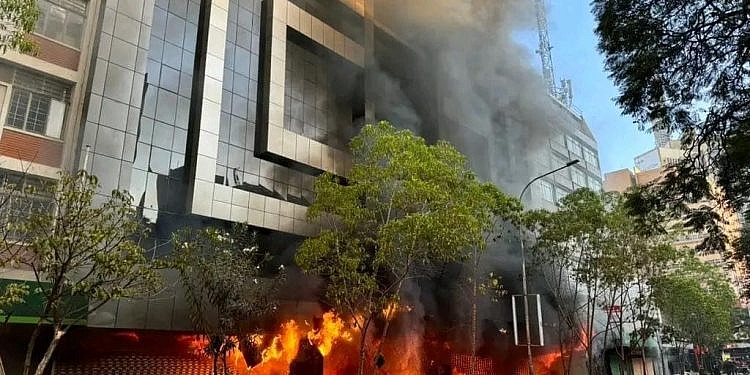 Uganda House set ablaze by Kenyan rioters was due for reopening