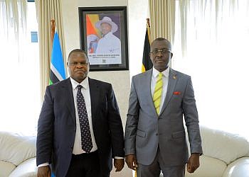 New Kenyan High Commissioner to Uganda presents credentials