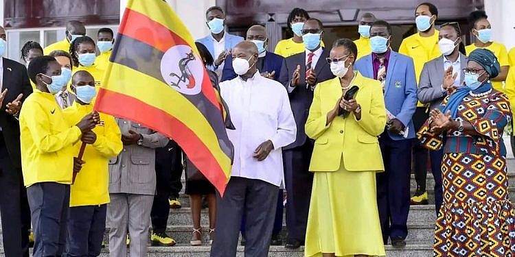 Museveni flags off Uganda’s team for Paris Olympics