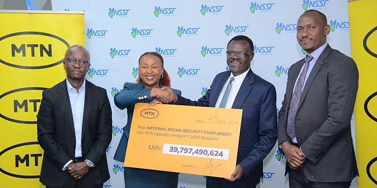 NSSF dividend earnings from MTN top shs80.6bn