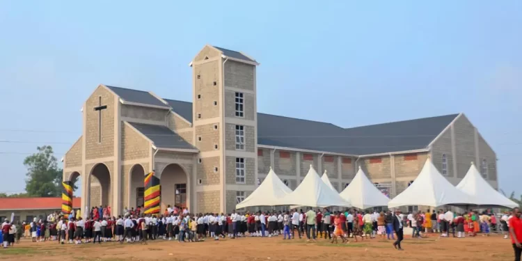 Deputy Speaker Tayebwa constructs shs2.7bn church for Mitooma Catholics