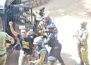 Police say over 100 arrested in anti-graft protests