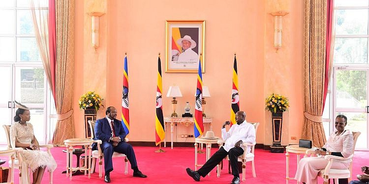 King Mswati arrives in Uganda for State Visit