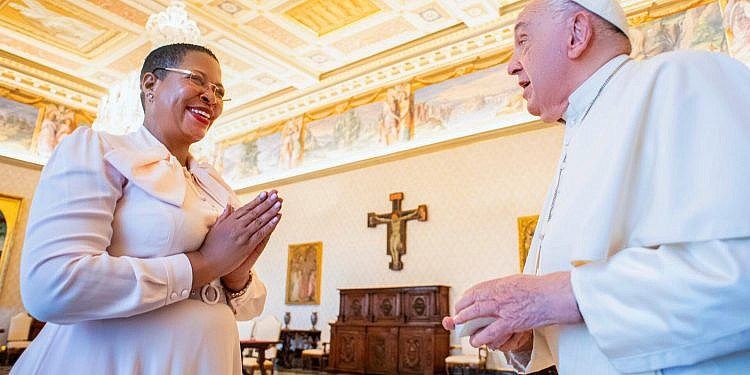 Pope Francis praises Uganda’s refugee policies in meeting with Speaker Among