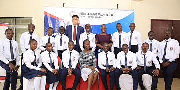CNOOC awards Shs44m to top students in Bunyoro sub-region