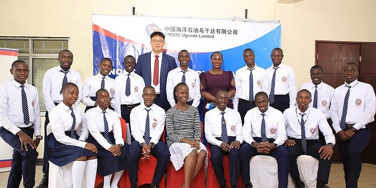 CNOOC awards Shs44m to top students in Bunyoro sub-region