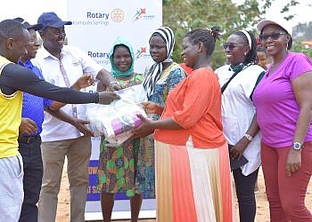 Rotary Club of Kampala Springs boosts maternal, child health in Luzira and surrounding areas