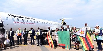 Uganda Airlines launches direct flights to Lusaka, Harare