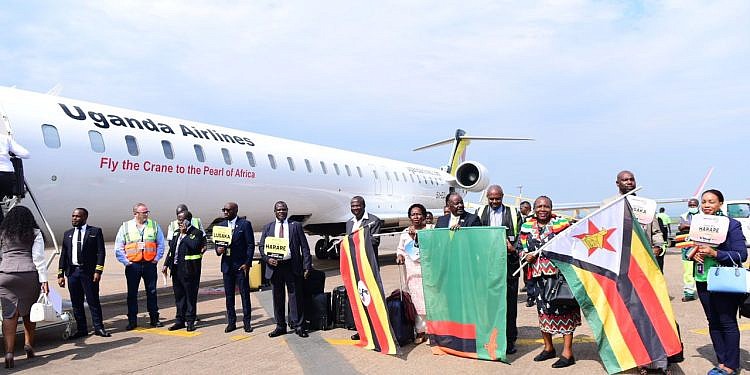 Uganda Airlines launches direct flights to Lusaka, Harare