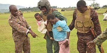 UPDF, FARDC rescue 10 women, children abducted by ADF
