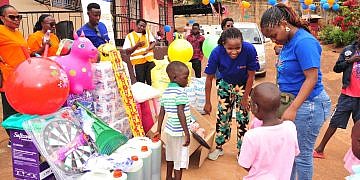 Roke Telkom donates to Bless a Child Foundation