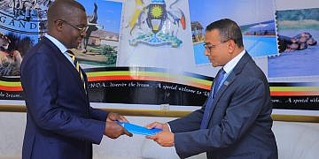 New UNICEF country representative presents credentials to Minister Mulimba