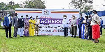 Museveni assures teachers on salary increment as he fulfills shs20bn pledge to their sacco