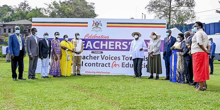 Museveni assures teachers on salary increment as he fulfills shs20bn pledge to their sacco
