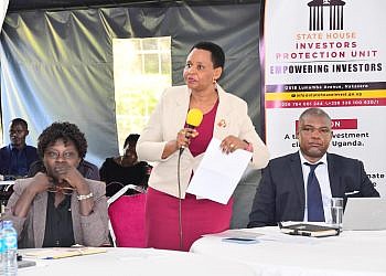 Col Nakalema meets mining sector players