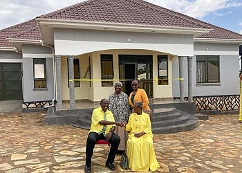 Museveni honours woman who hid his mother during bush war with fully furnished house