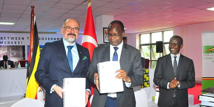 Uganda signs shs10.8 trillion deal with Turkey’s Yapi Merkezi to build SGR