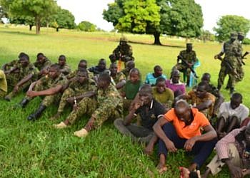 Four UPDF soldiers jailed two years for failure to protect their weapons
