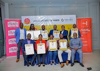 Uganda’s top 100 brands recognized