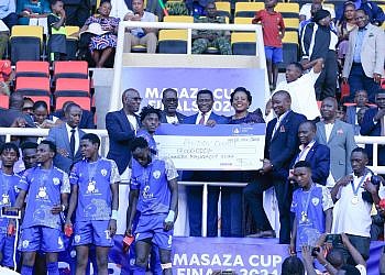 Centenary Bank rewards winners of Masaza Cup