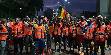 This year’s 60km Joe Walker remembrance walk flagged off