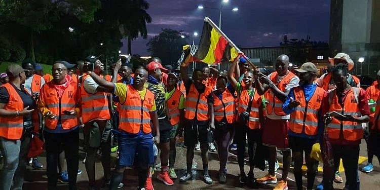 This year’s 60km Joe Walker remembrance walk flagged off