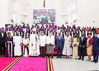Museveni opens shs25bn All Saints Cathedral, Nakasero