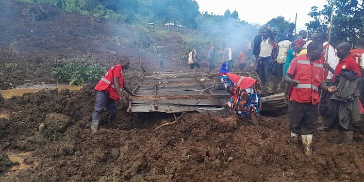 13 confirmed dead as heavy rains trigger fresh landslides in Bulambuli