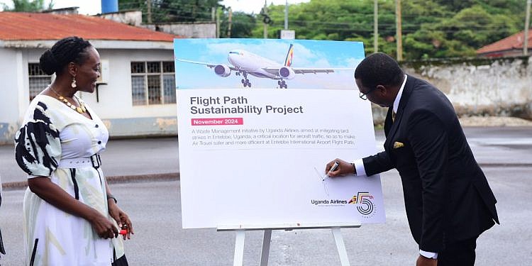 Uganda Airlines moves to mitigate bird strikes around Entebbe Airport