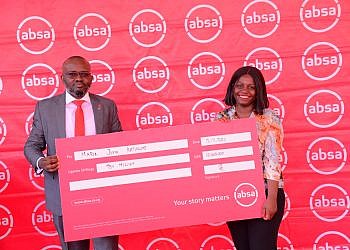 10 customers share shs100m in cash  for using Absa cards