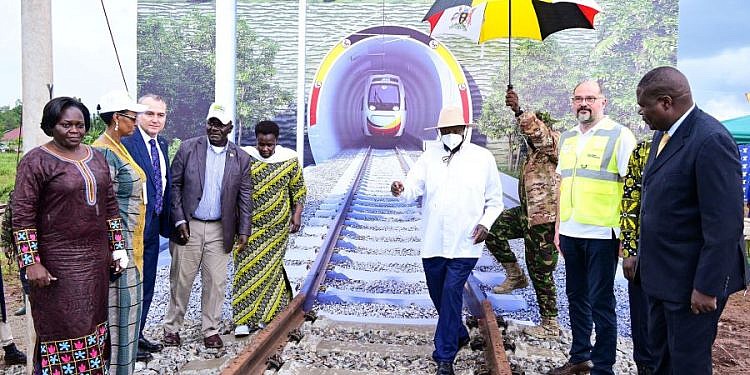 Museveni flags off construction as Uganda’s SGR project comes back to life