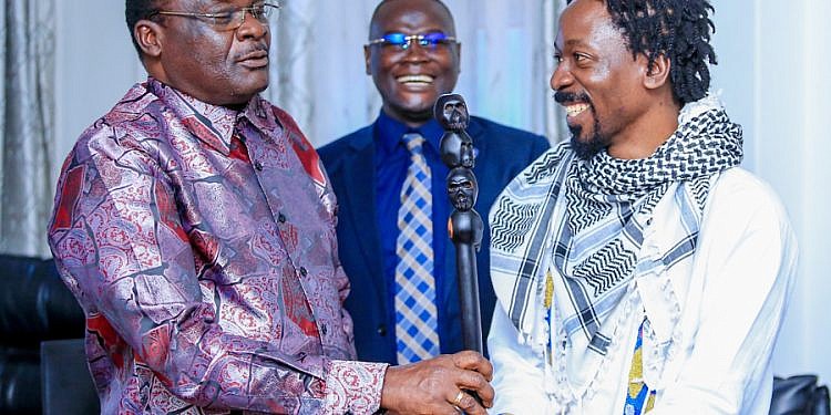 Ssemakadde bangs Chief Justice Owiny Dollo’s table