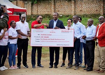 Prudential donates over shs360m towards safe drinking water to schools, communities