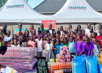 UBA Uganda shares festive joy with  Hope for AIDS Orphans