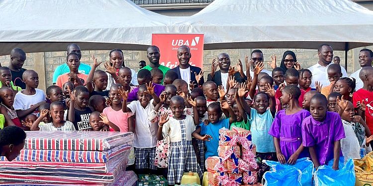 UBA Uganda shares festive joy with  Hope for AIDS Orphans