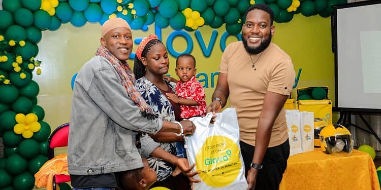 Glovo honours top riders, their families