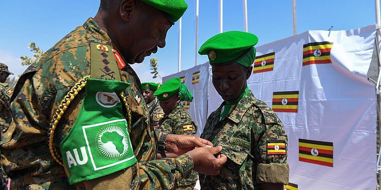 Ugandan troops honoured for contributing to Somalia’s stability