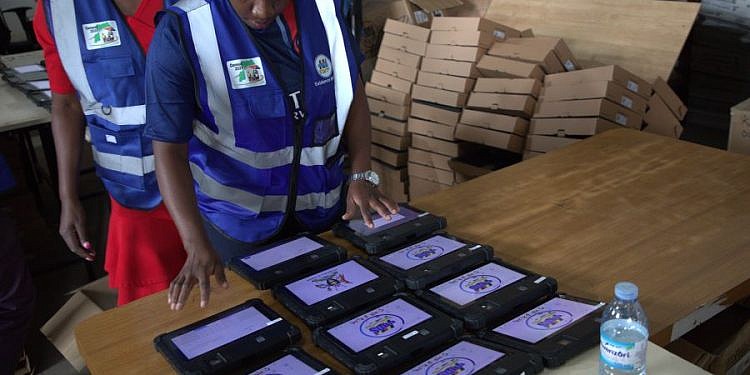 UBOS hands over 36,000 tablets to be used for 2026 polls