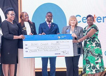 Centenary Bank contributes shs500m to this year’s Rotary Cancer Run