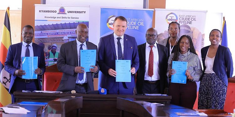 Kyambogo University signs MoU with EACOP to support local content initiatives