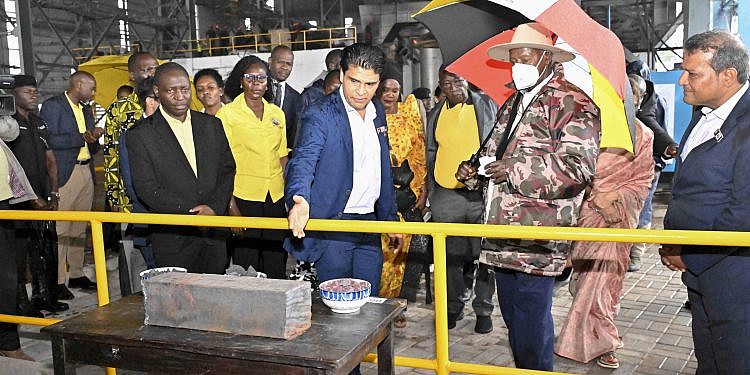 Museveni says ban on exportation of raw materials here to stay