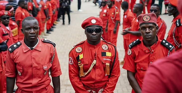 Arrest all NUP supporters donning military- like attire- Gen Muhoozi orders security
