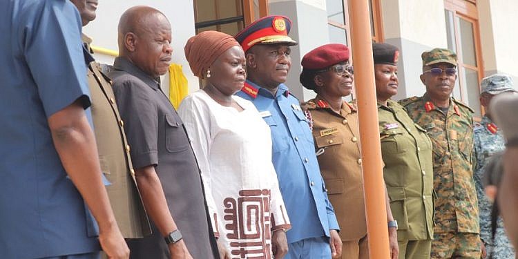 Minister salutes UPDF MPs for constructing shs98m dormitory for Entebbe Airforce school