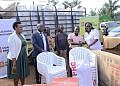 Uganda Breweries donates items worth shs30m to Luzira youth, women