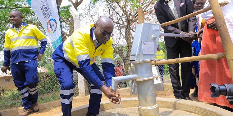 EACOP extends clean water to 600 households affected by pipeline activities