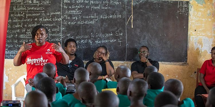 Airtel celebrates top PLE performers under its adopted schools initiative