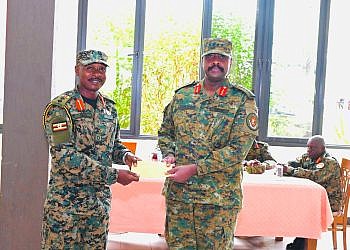 CDF Gen Kainerugaba appoints Col Deo Akiiki his military assistant