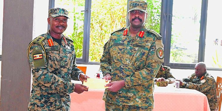 CDF Gen Kainerugaba appoints Col Deo Akiiki his military assistant