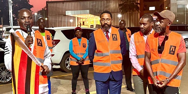 Joe Walker embarks on 340km trek to Gulu