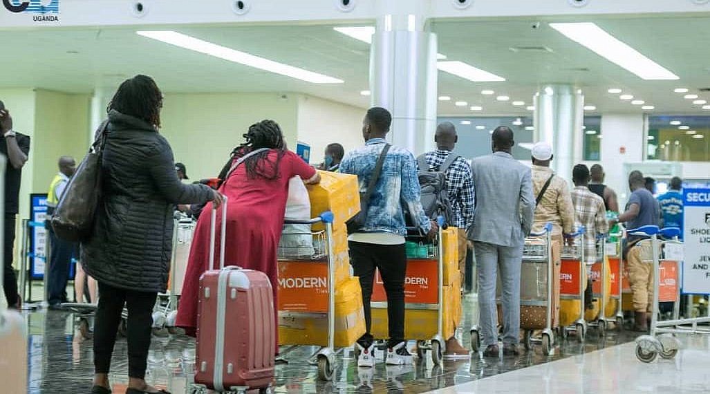 Entebbe Airport registers 216,000 passengers in January